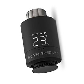 Термостат радиаторный электронный Royal Thermo Smart Heat, черный